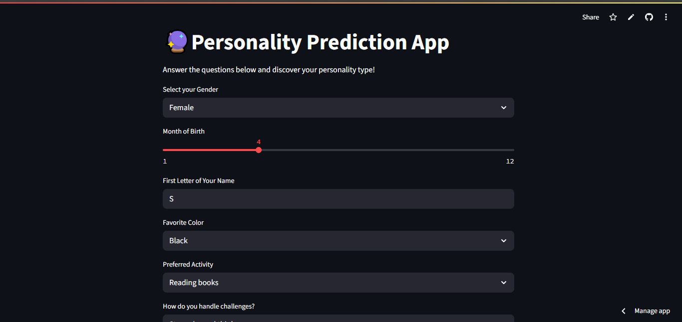 Personality Predictor