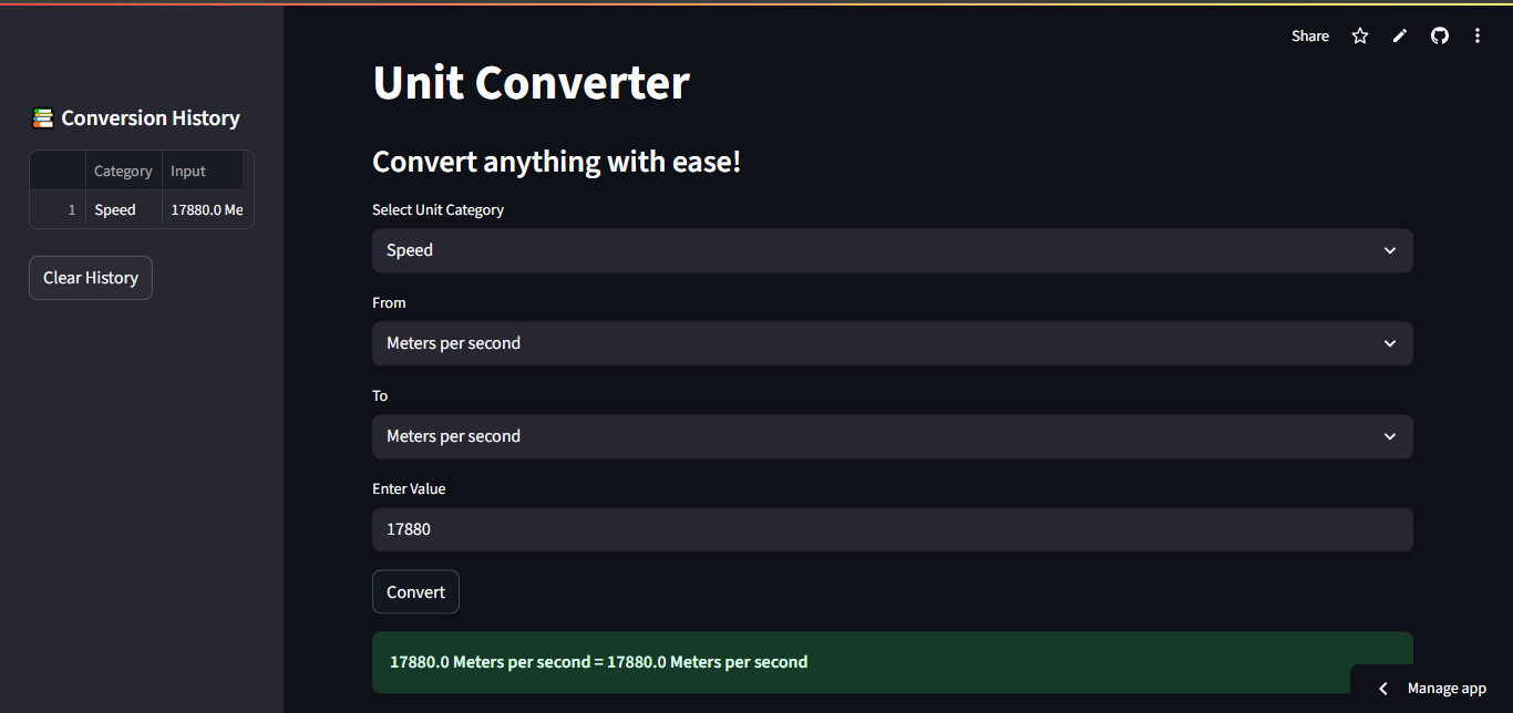 Unit Converter